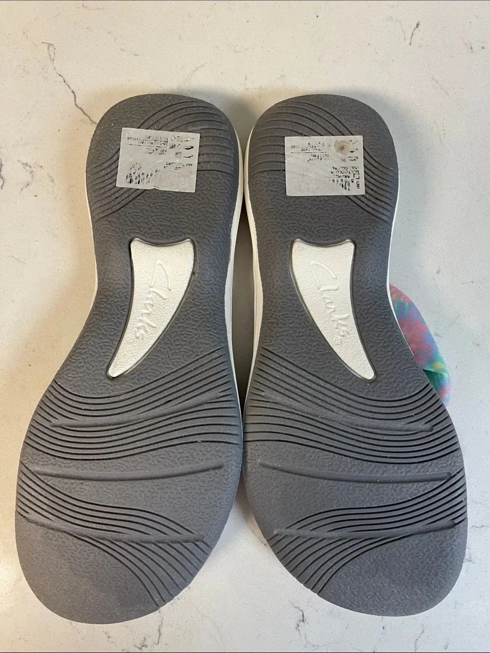 Kids' Clarks Brinkley Tye Multicolor Tie Dye Size 3 Style Number: 26169099